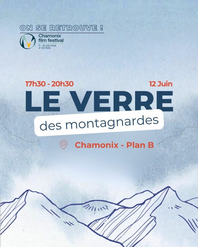 Verre des montagnardes chamonix femmes en montagne 12 juin 2024
