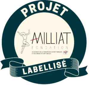 Logo Label Alice Milliat Fondation - Festival Femmes en Montagne
