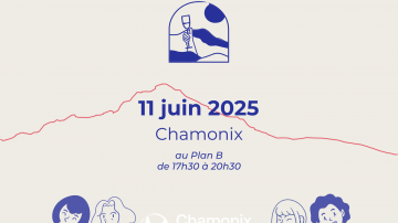 Affiche Verre des Montagnardes - 11 juin 2025 Chamonix